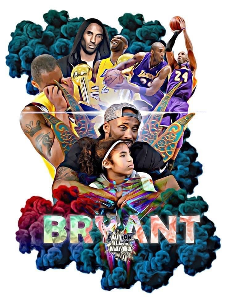 Kobe Bryant 8.5x11 Digital Art Print -  Canada