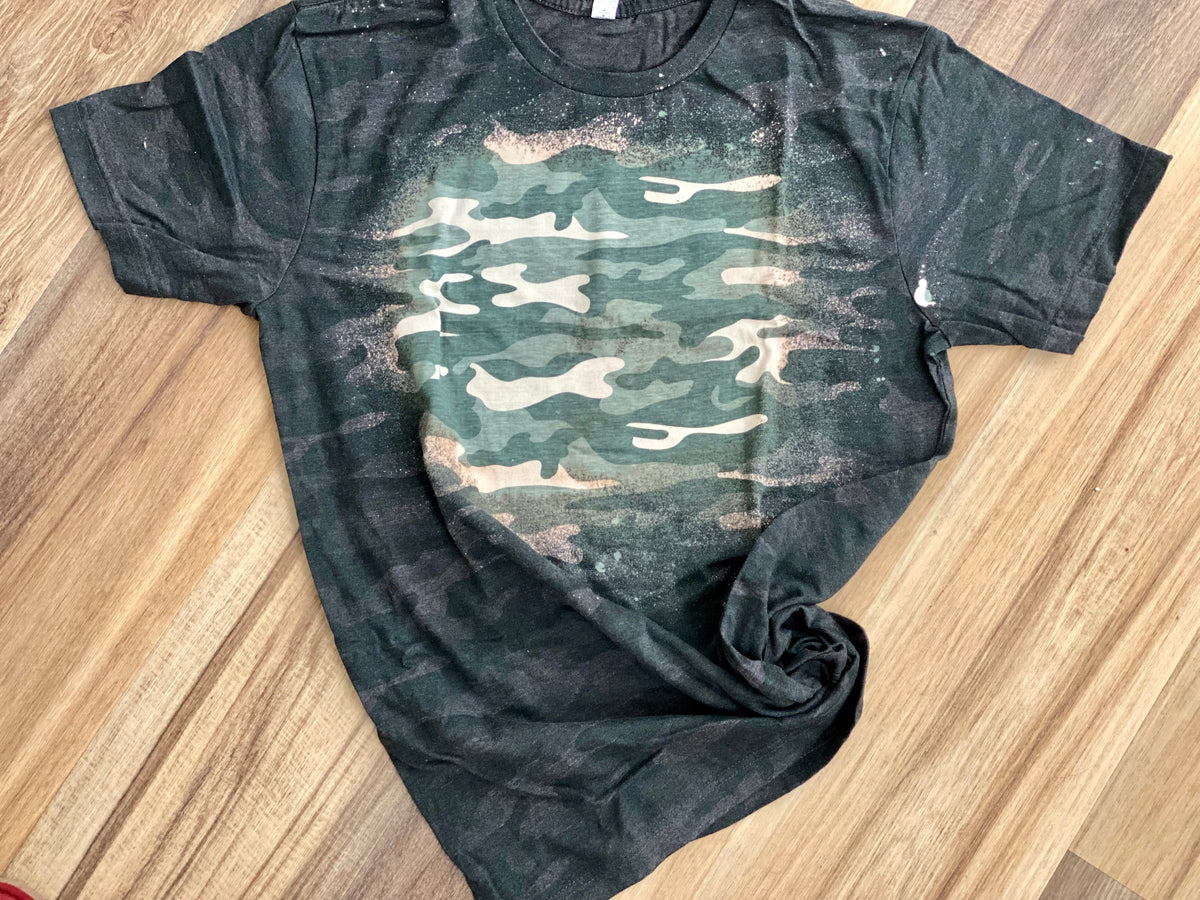 Storm Camo Lat Camo Shirt LAT Men's Fine Jersey Tee Short Sleeve