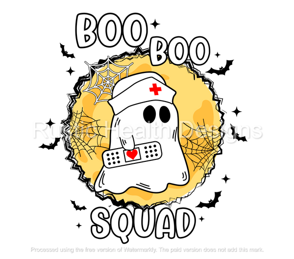 Boo Boo Squad T-Shirt Transfer