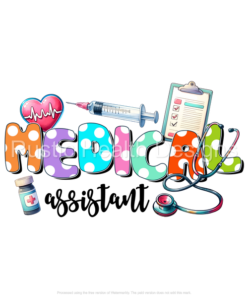 Medical Assistant T-Shirt Transfer