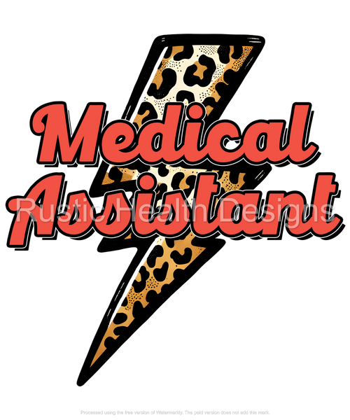 Cheetah Medical Assistant T-Shirt Transfer