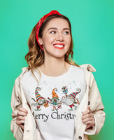 Merry Christmas Gnome T-Shirt Transfer