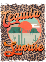 Tequila Sunrise T-Shirt Transfer