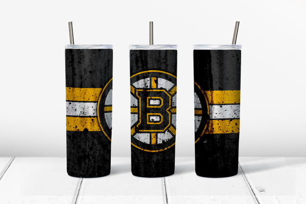 Boston Bruins 20oz Straight Tumbler Transfer