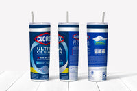 Clorox Ultra 20oz Straight Tumbler Transfer