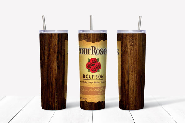 Four Roses Bourbon 20oz Straight Tumbler Transfer