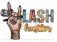 Lash Hustler T-Shirt Transfer