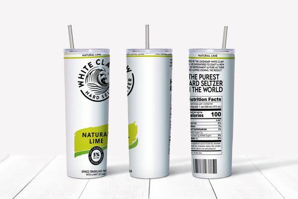 WC Natural Lime 20oz Straight Tumbler Transfer