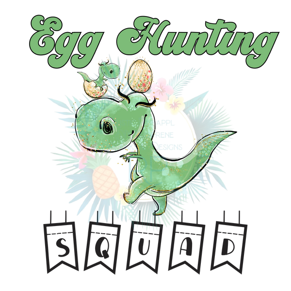 Egg Hunting Squad T-Shirt Transfer