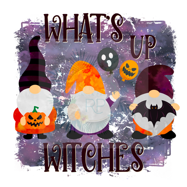 What's Up Witches T-Shirt Transfer