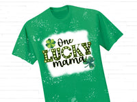 One Lucky Mama T-Shirt Transfer