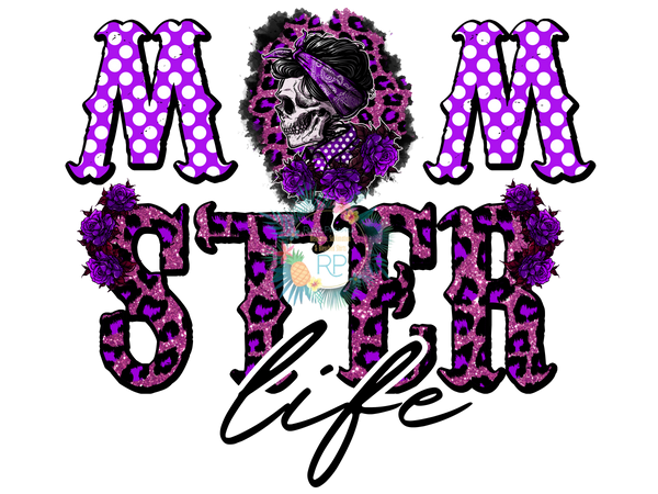 Momster Purple T-Shirt Transfer